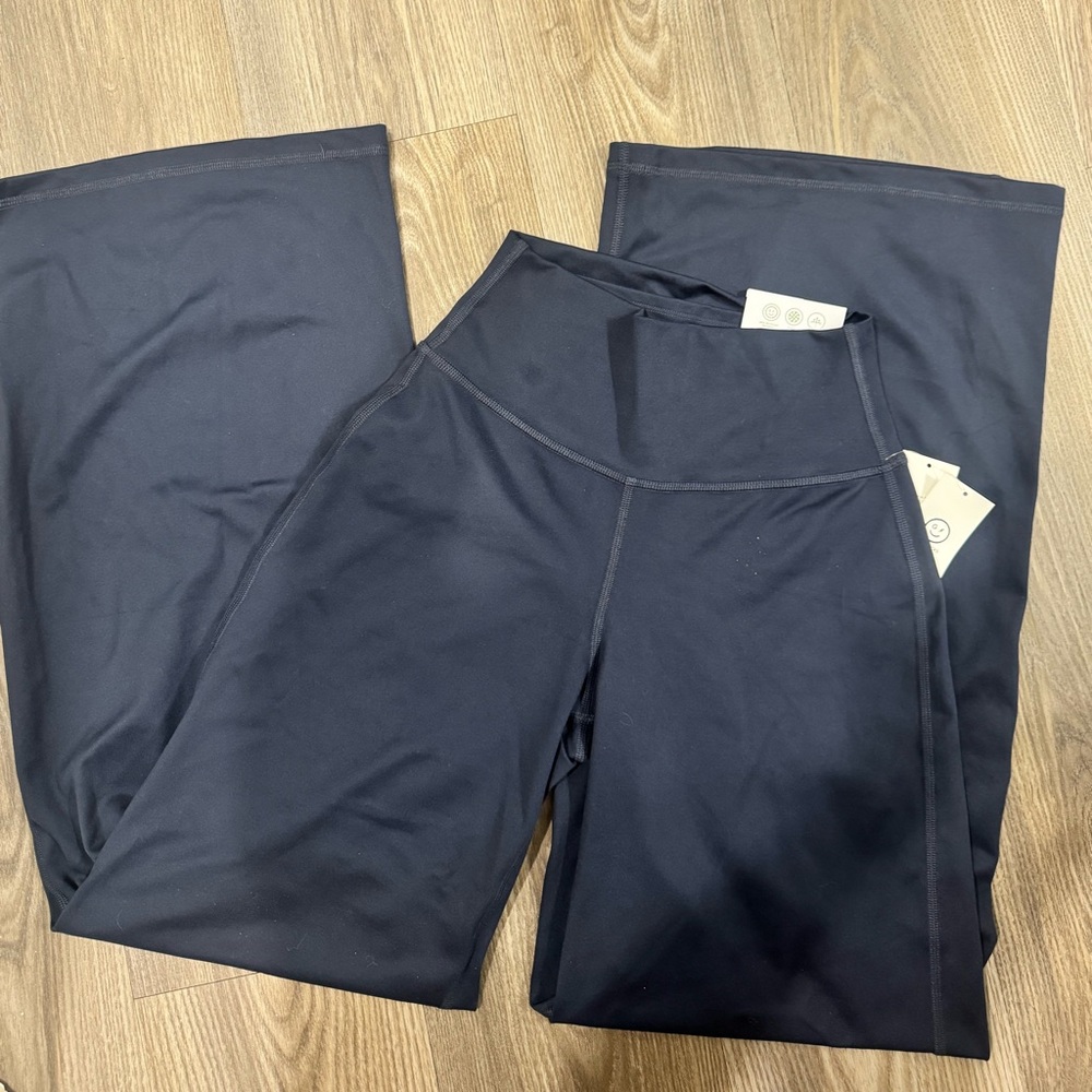 Gilly Hicks Dark Blue Wide Leggings